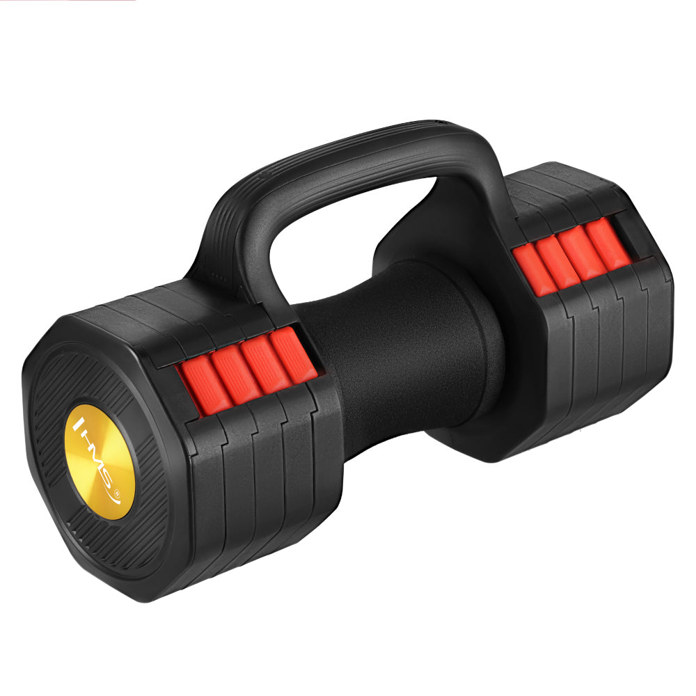HMS 3-i-1 justerbar hantel, kettlebell och armhävningshandtag