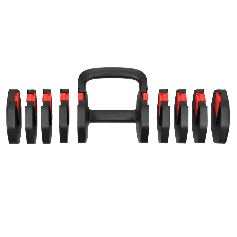 HMS 3-i-1 justerbar hantel, kettlebell och armhävningshandtag