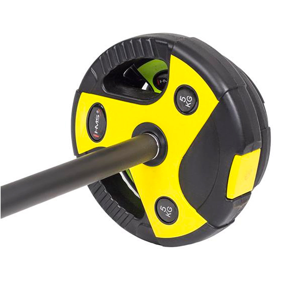 HMS Bodypump skivstångsset 20 kg