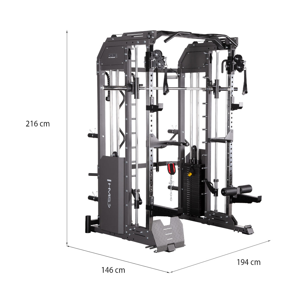 HMS Cyklop 4 Pro Multimaskin med kabeldrag