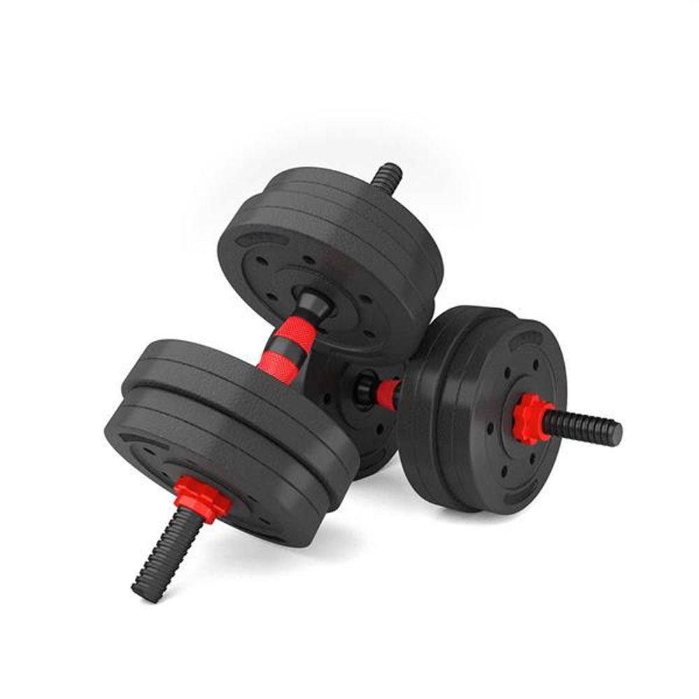 Justerbart hantel- och skivstångsset 15 kg