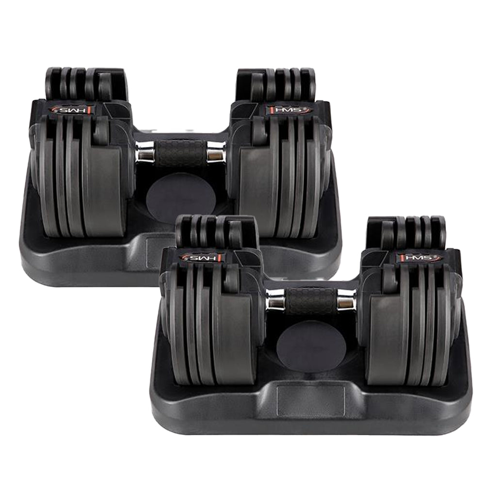 Justerbara handhantlar 20 kg - Set