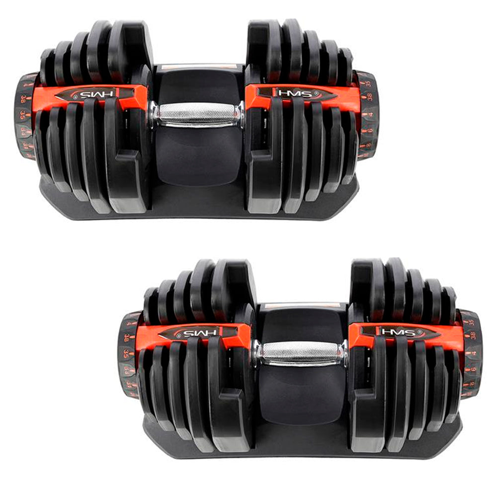 HMS Justerbara Hantlar 40 kg - Set