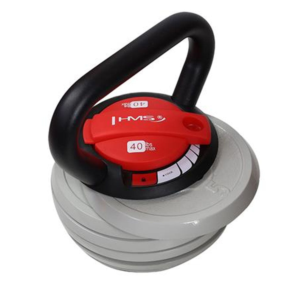 Justerbar kettlebell 4–18 kg