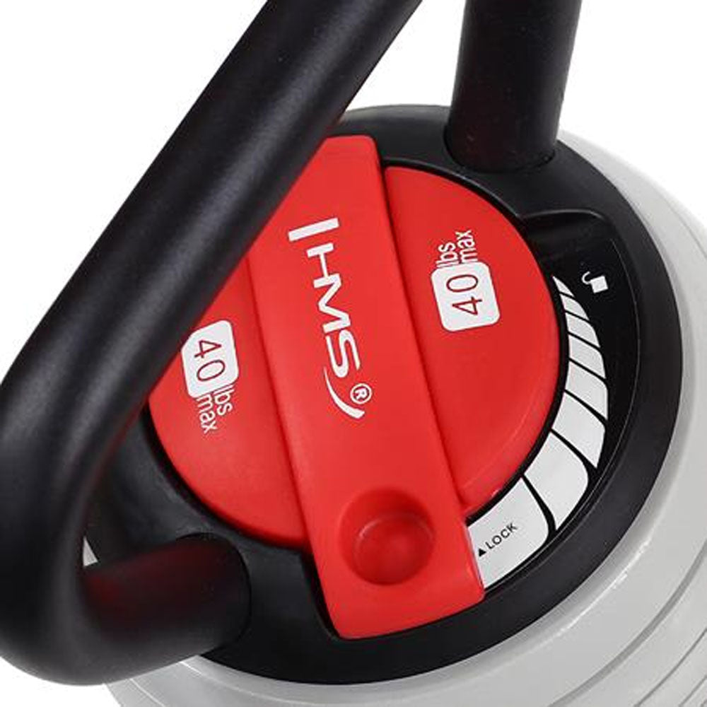 Justerbar kettlebell 4–18 kg