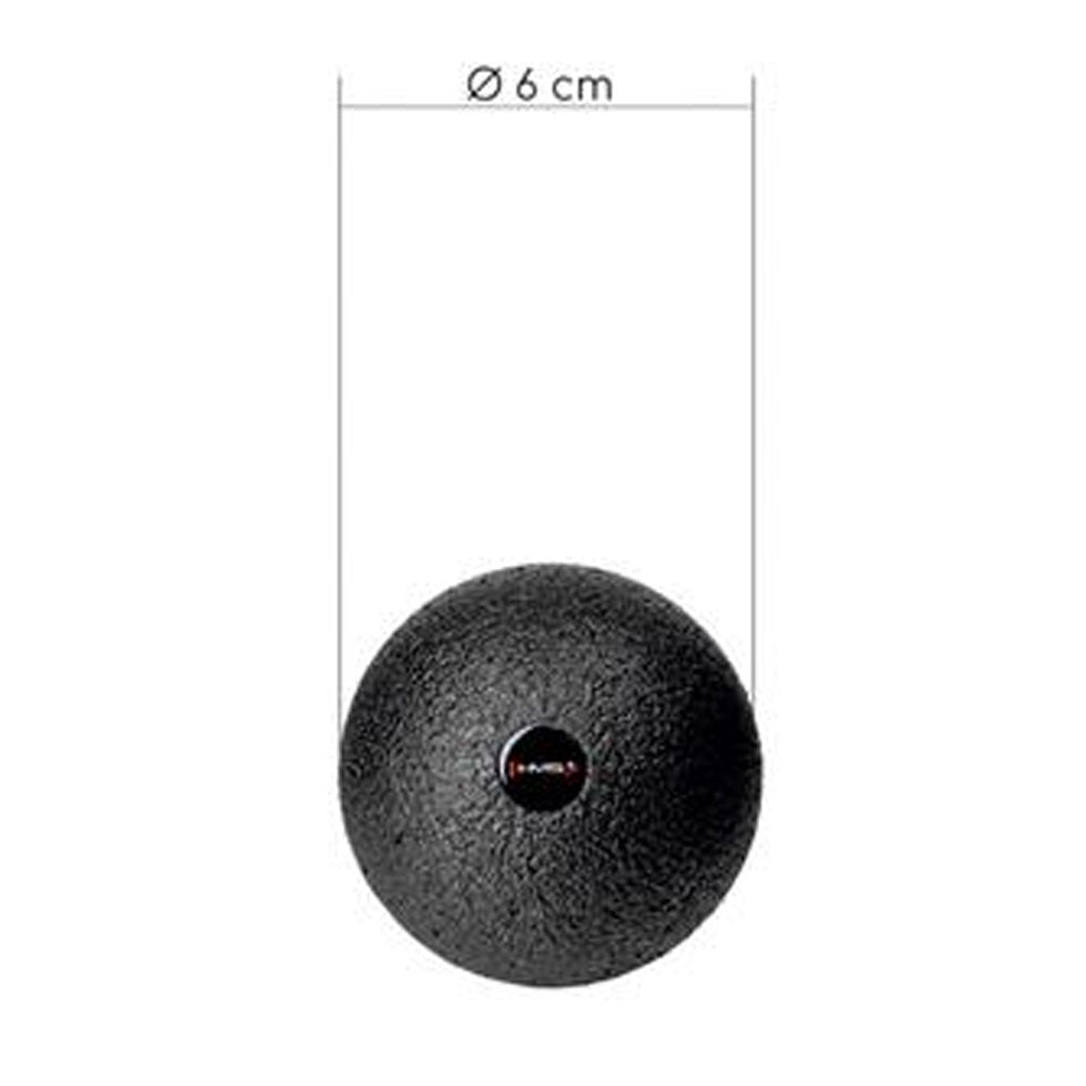 Massageboll Svart - Ø6 cm