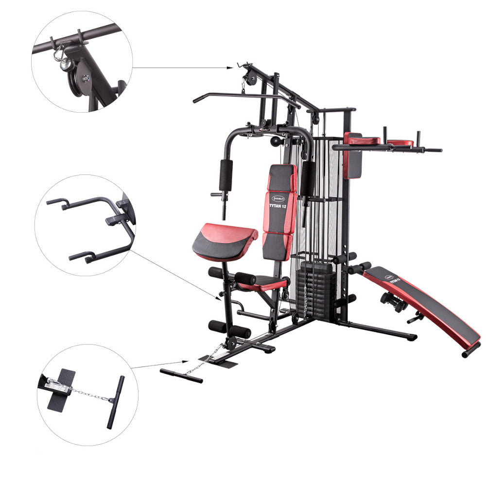 HMS Homegym Multiträningsmaskin Tytan-12