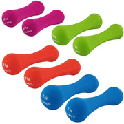 Neoprenhantlar set 0,5–2 kg