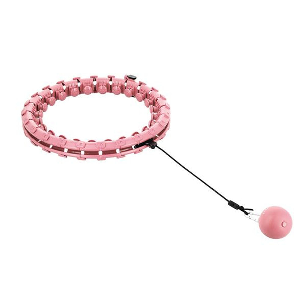 HMS Smart Justerbar Hulahopring med Vægt (Pink)