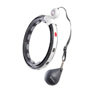 HMS Smart Justerbar Hula-hoop-ring med Vikt (Svart/Vit)