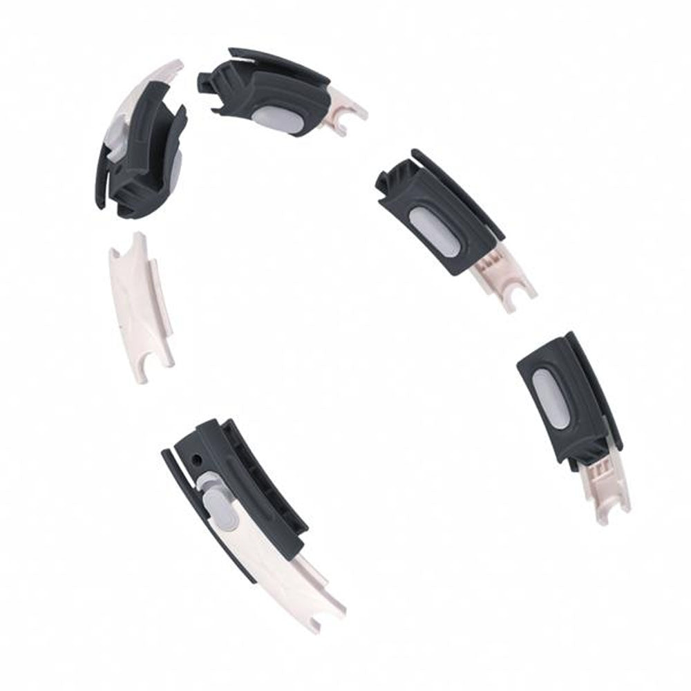 HMS Smart Justerbar Hula-hoop-ring med Vikt (Svart/Vit)