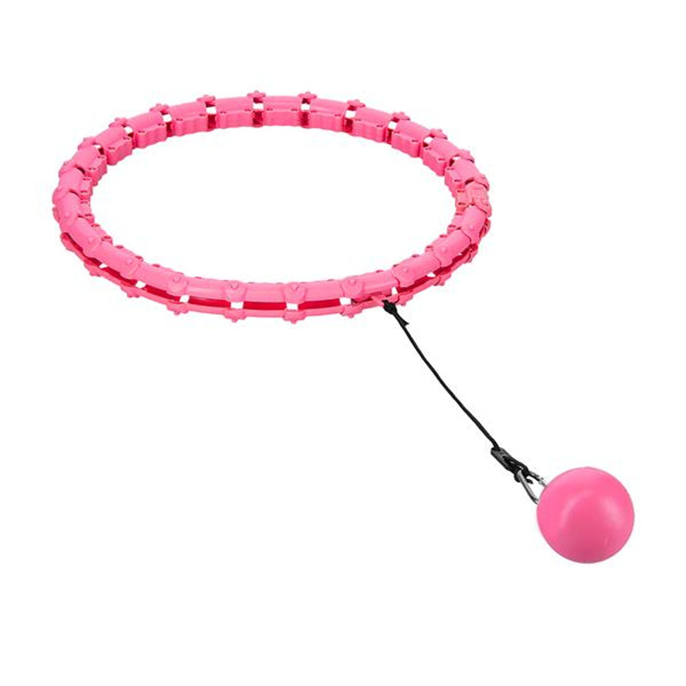 ONE Smart Justerbar Hulahopring med Vægt (Pink)