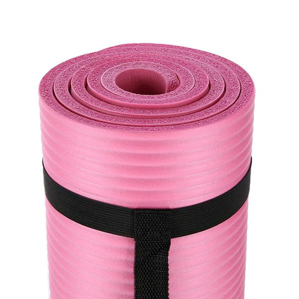 Träningsmatta Rosa - 12 mm
