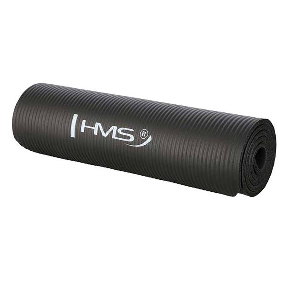 Träningsmatta Svart - 12 mm