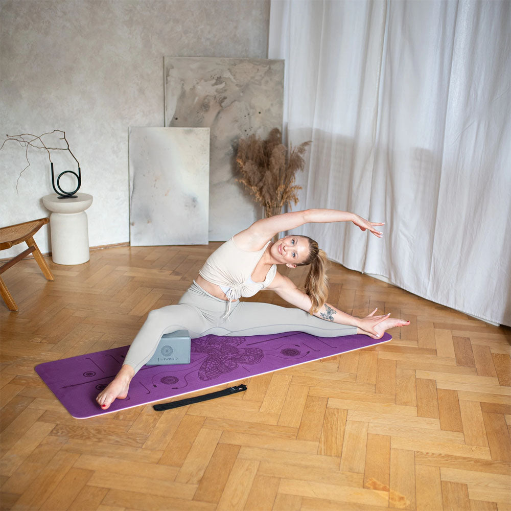 Yogablock grått