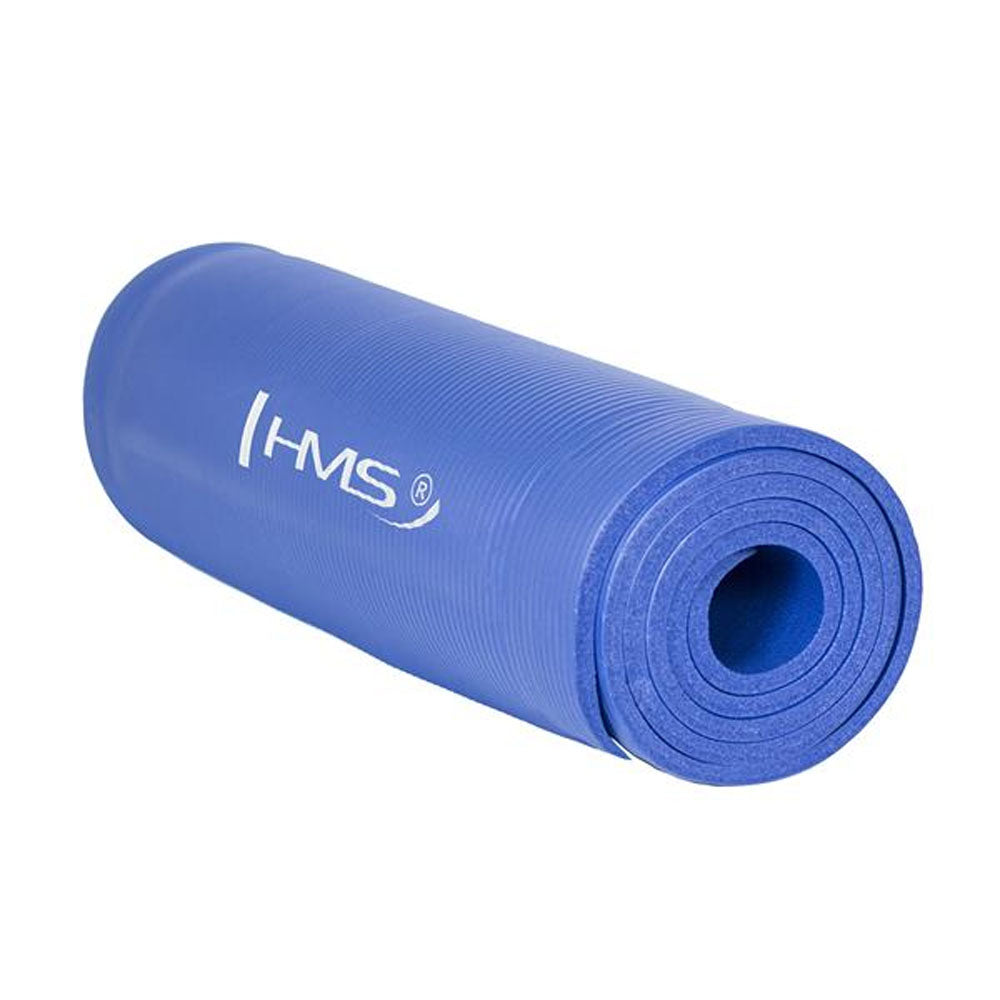 Yogamåtte Blå - 10 mm