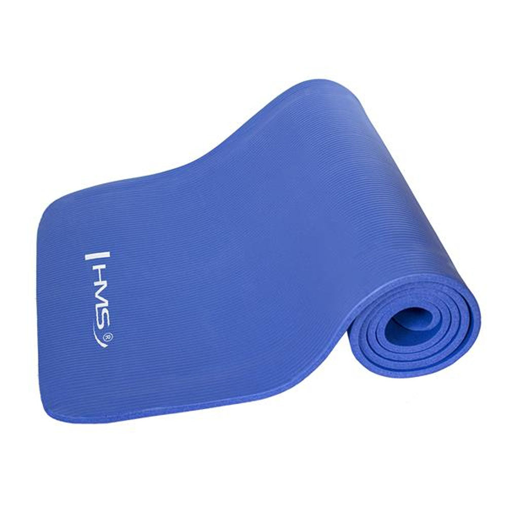 Yogamåtte Blå - 10 mm