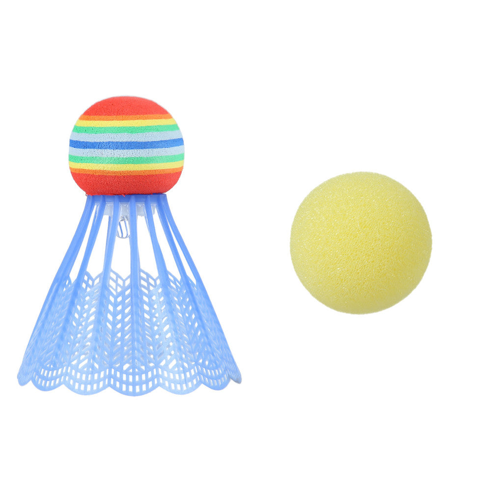 Badmintonbollset – Skumboll & LED-fjäderboll