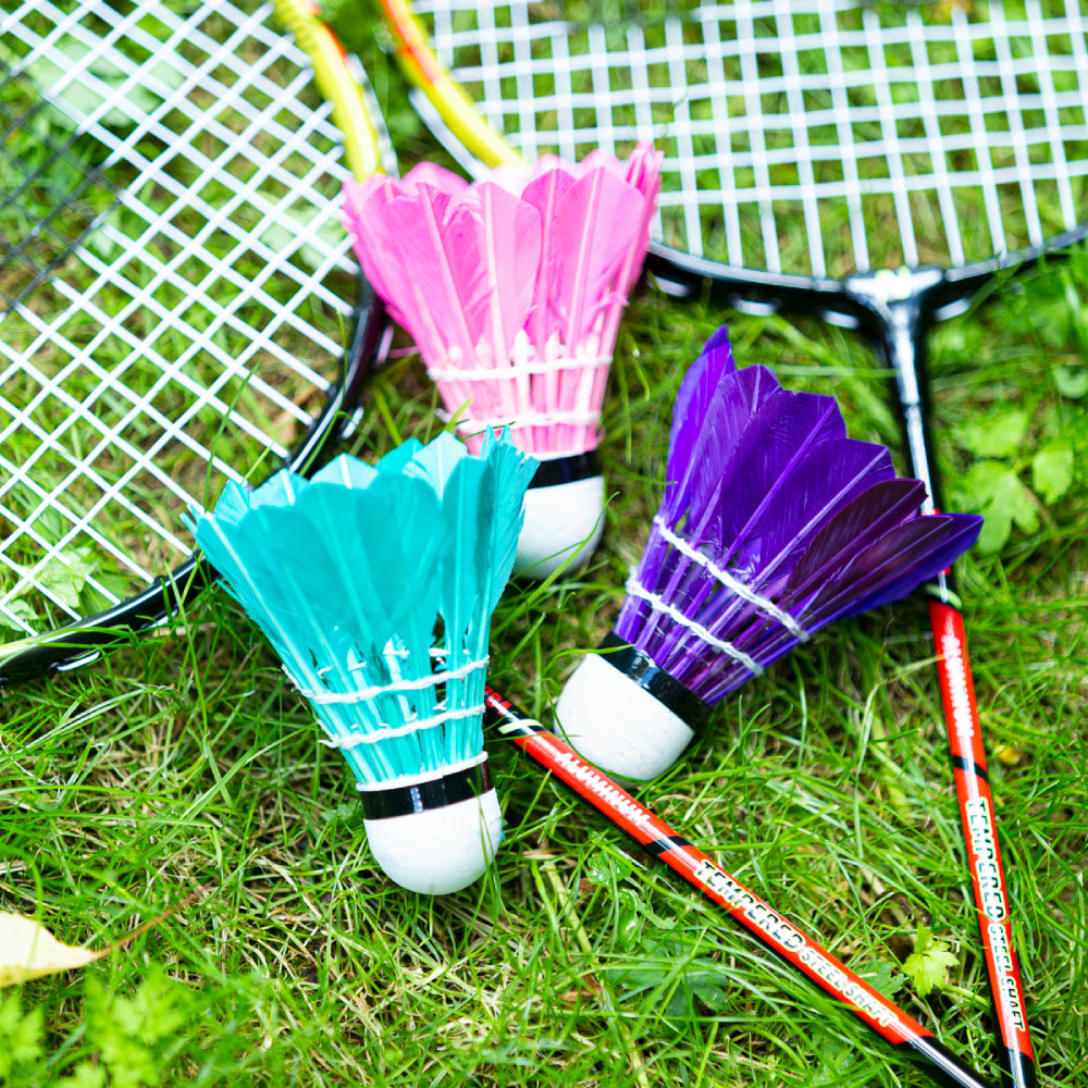 NILS Badminton Fjerbolde 3-Pak