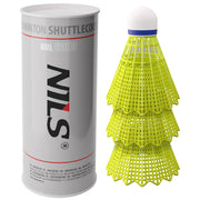 NILS Nylon badmintonbollar 3-pack