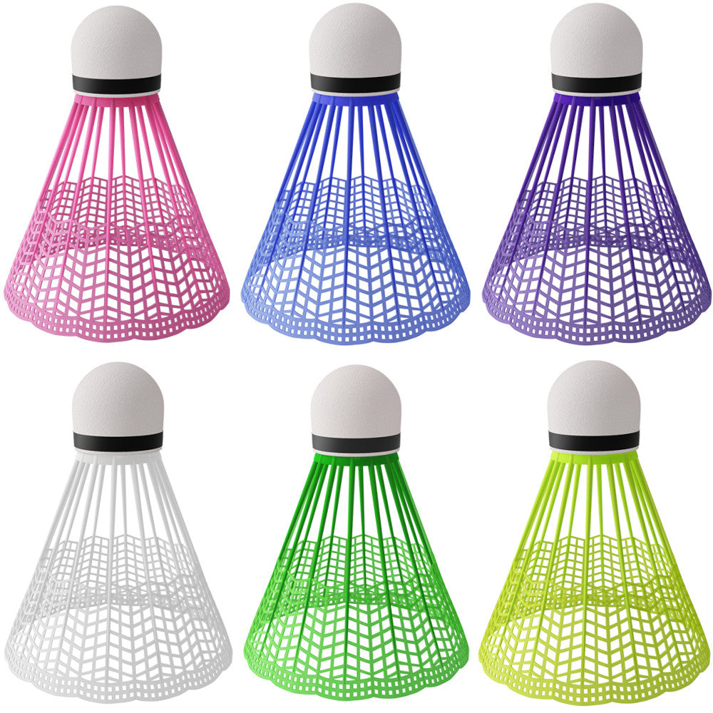 NILS Nylon Badmintonbollar 6-pack