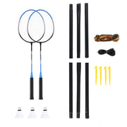 NILS Badmintonset – 2 racketar, bollar och nät