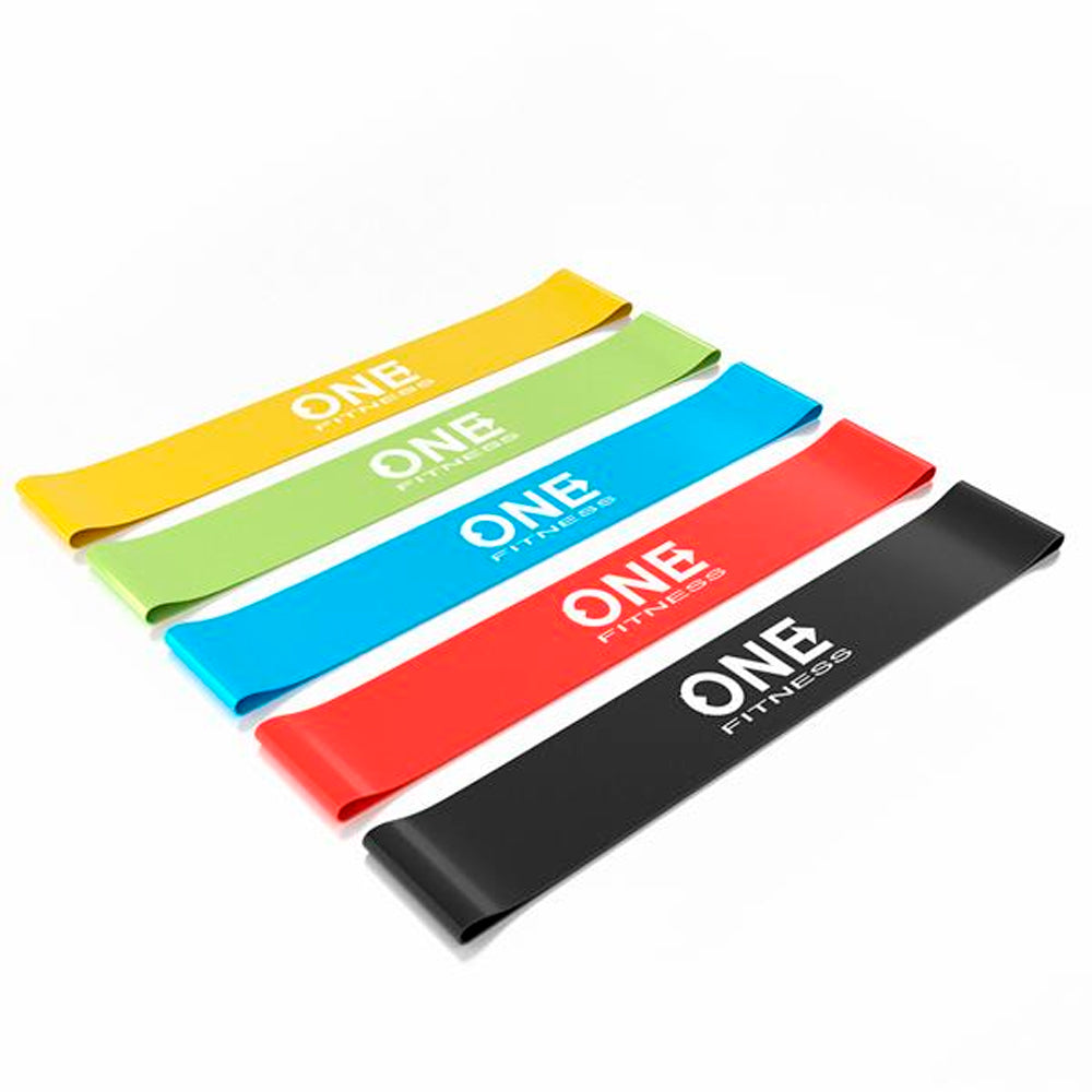 ONE Träningsgummiband 5-pack