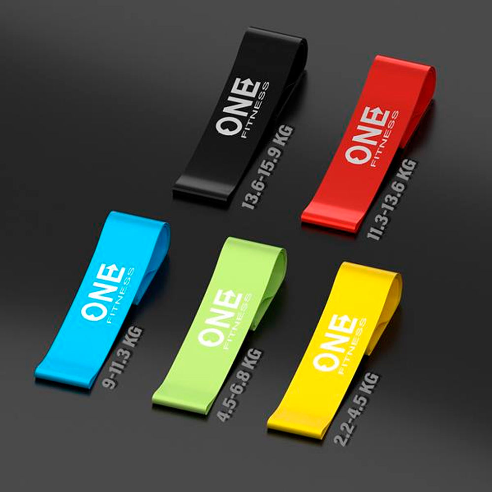 ONE Träningsgummiband 5-pack