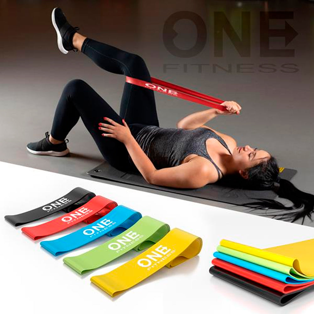ONE Träningsgummiband 5-pack