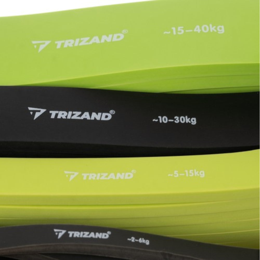 Powerband Træningselastik Sæt (2-40 kg)