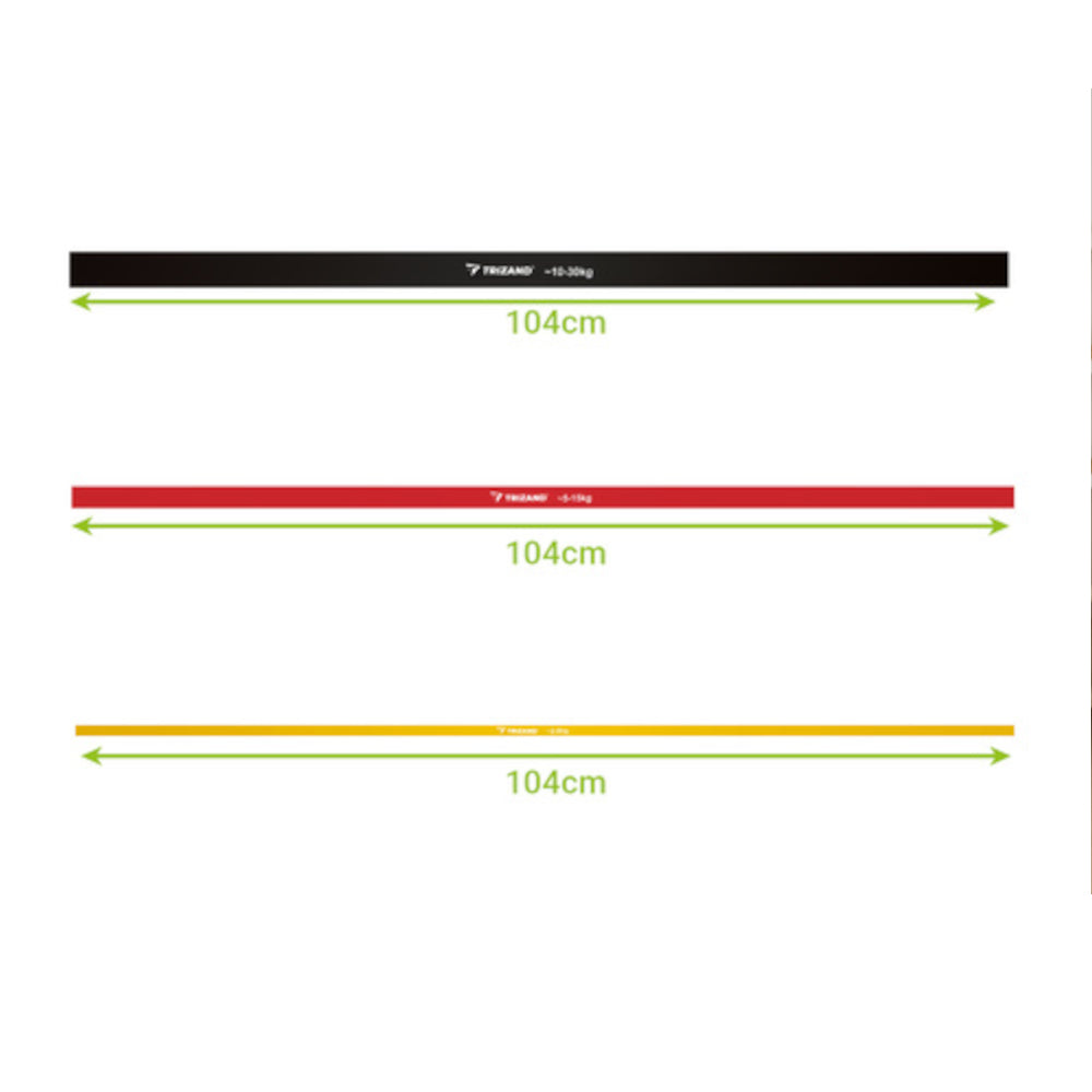 Powerband Træningselastik Sæt (2-30 kg)