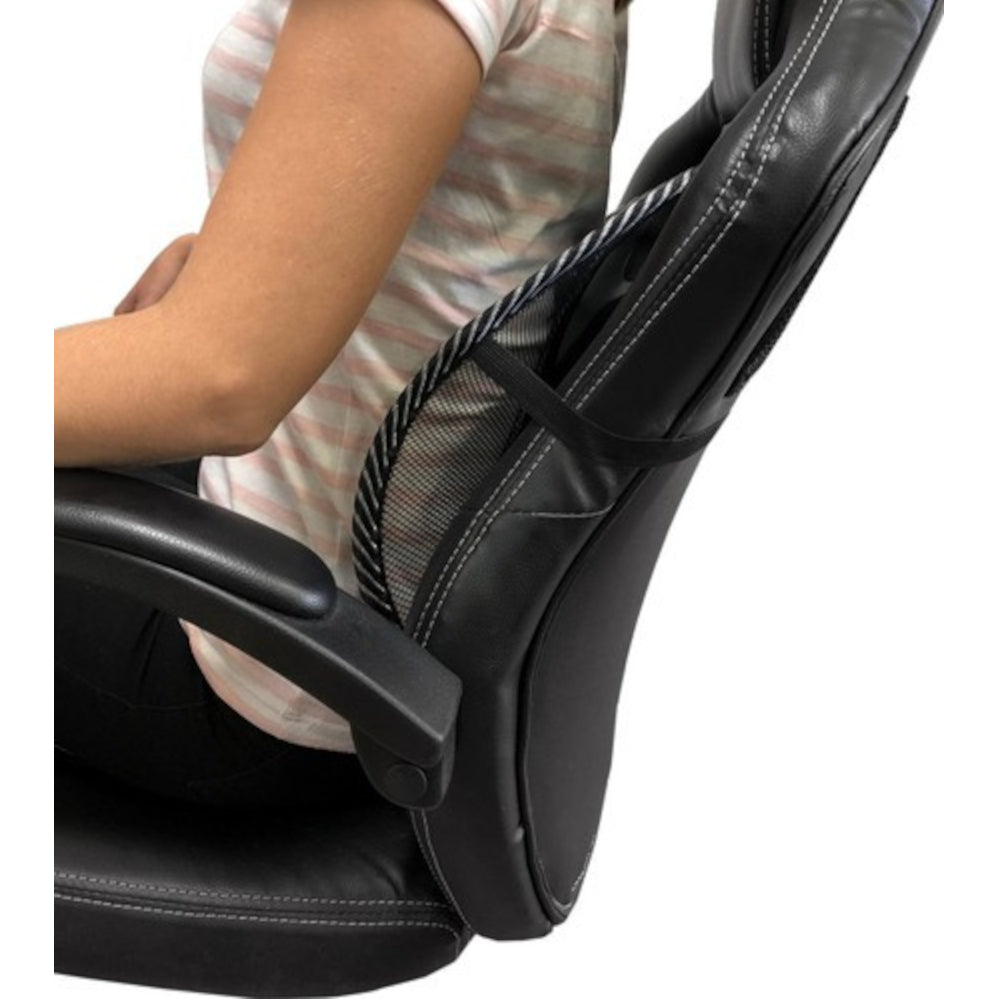 Ergonomiskt svankstöd för kontorsstol