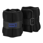 Ankel-/handledsvikter 2 kg (2 st)