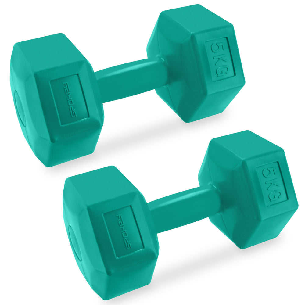 Spokey Håndvægtsæt - 2x 5 kg