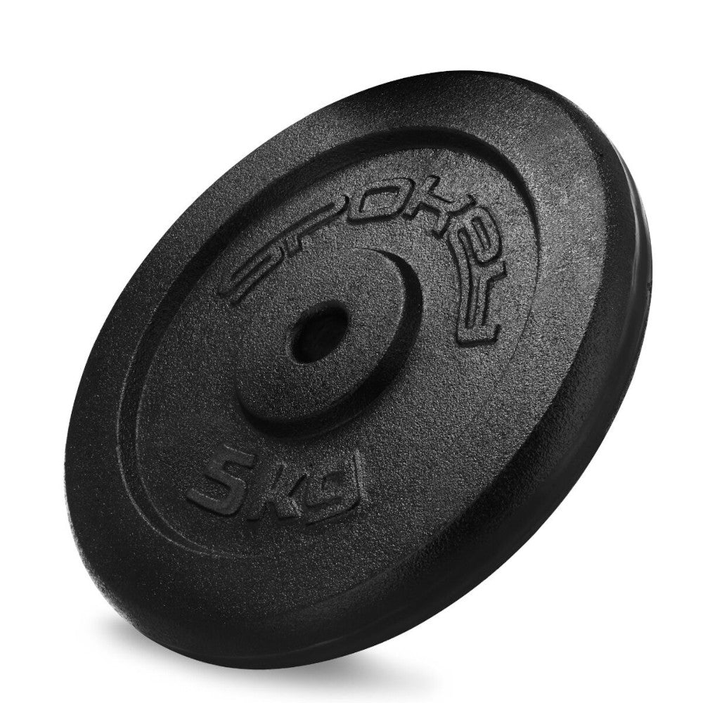 Spokey Viktplatta Gjutjärn - 5 kg