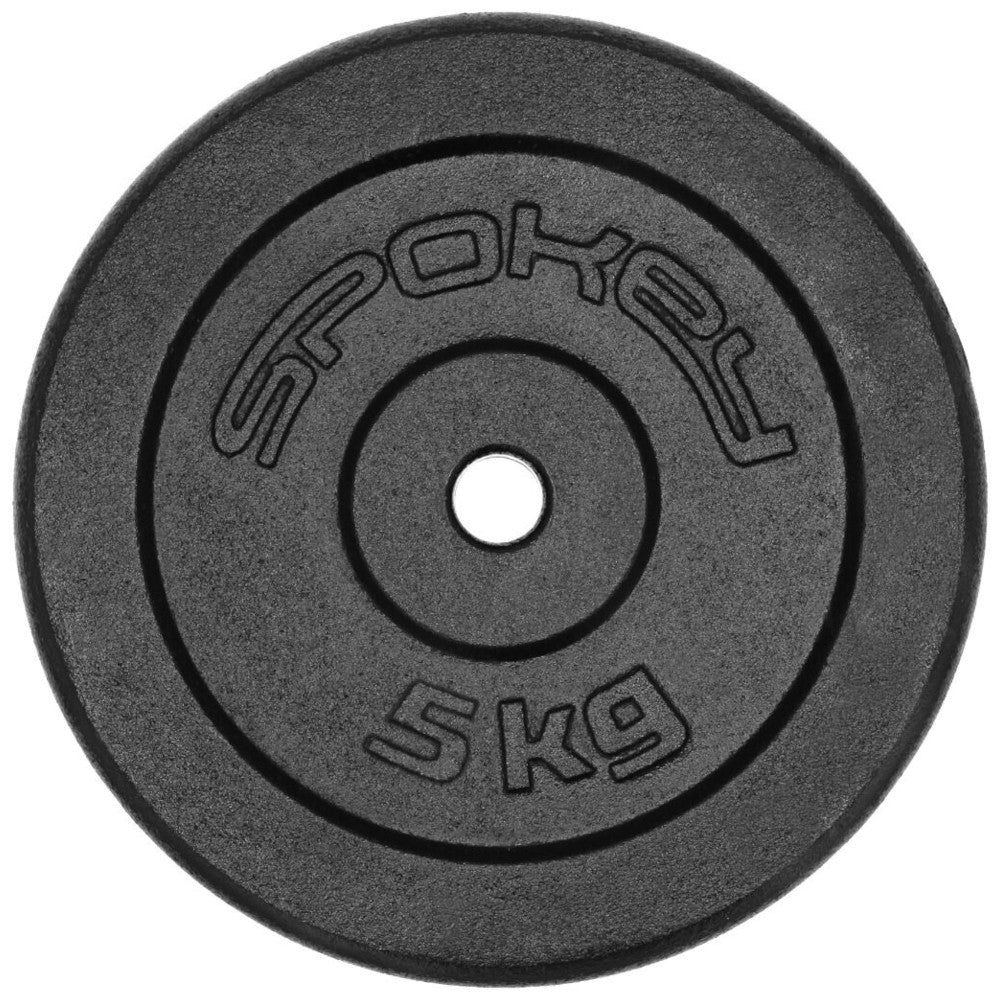 Spokey Viktplatta Gjutjärn - 5 kg