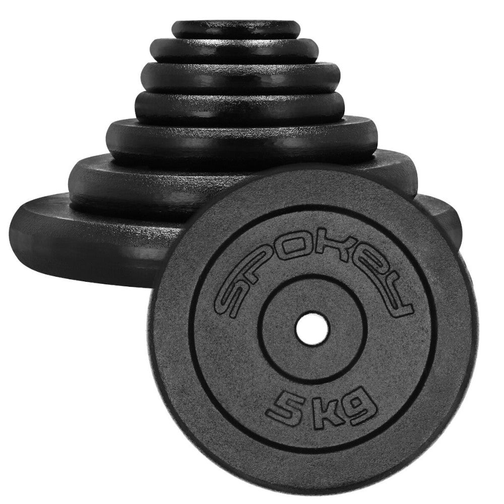 Spokey Viktplatta Gjutjärn - 5 kg