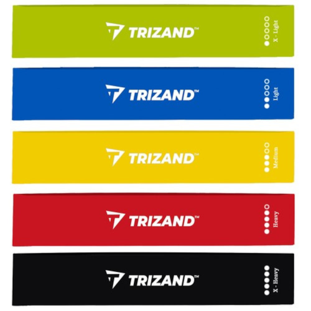 Träningsgummiband 5-pack
