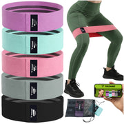 Booty Band Træningselastikker 5-pak (5-35 kg)