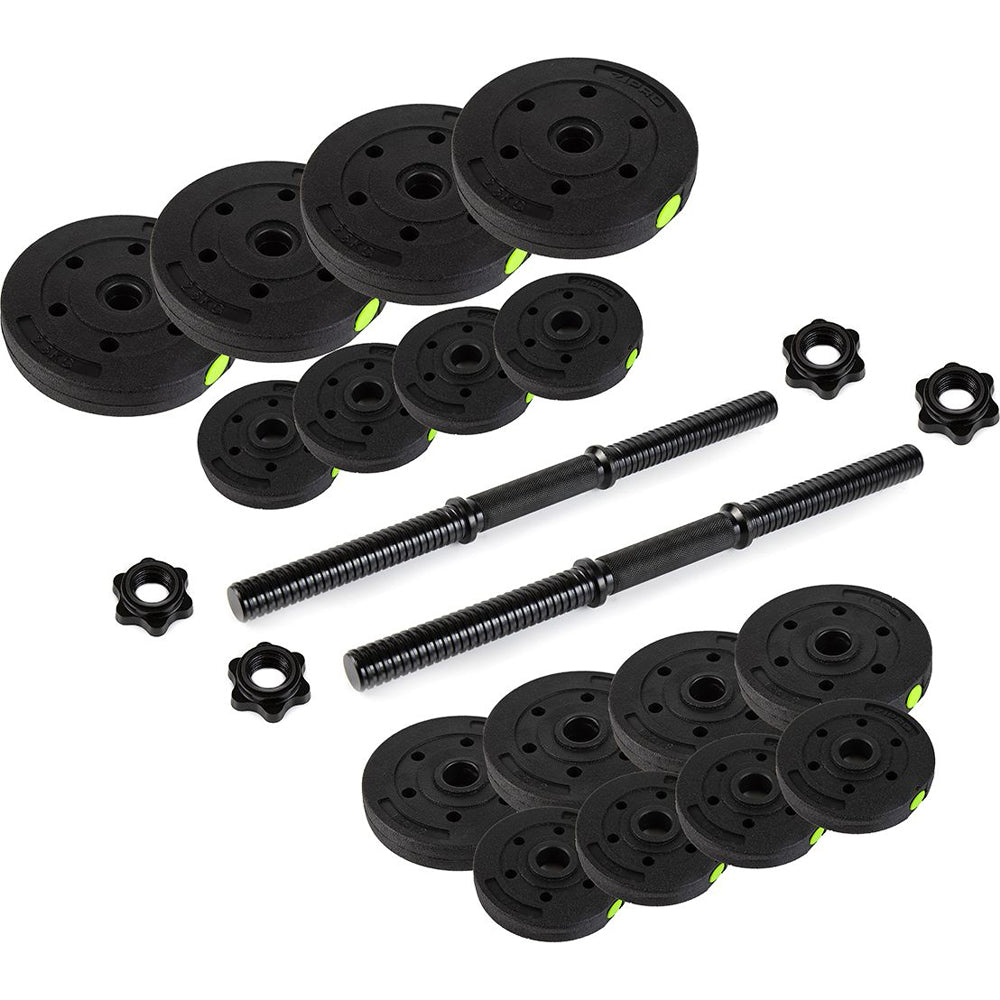 Justerbart håndviktset - 2x 20 kg