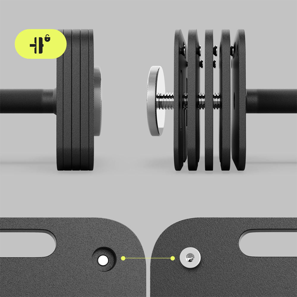 Zipro Justerbar hantel 16 kg