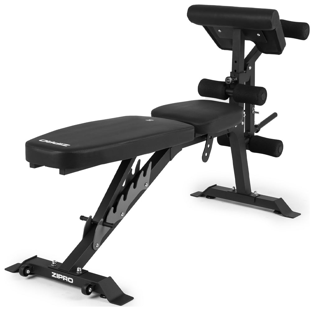 Komplett set träningsbänk & squat rack